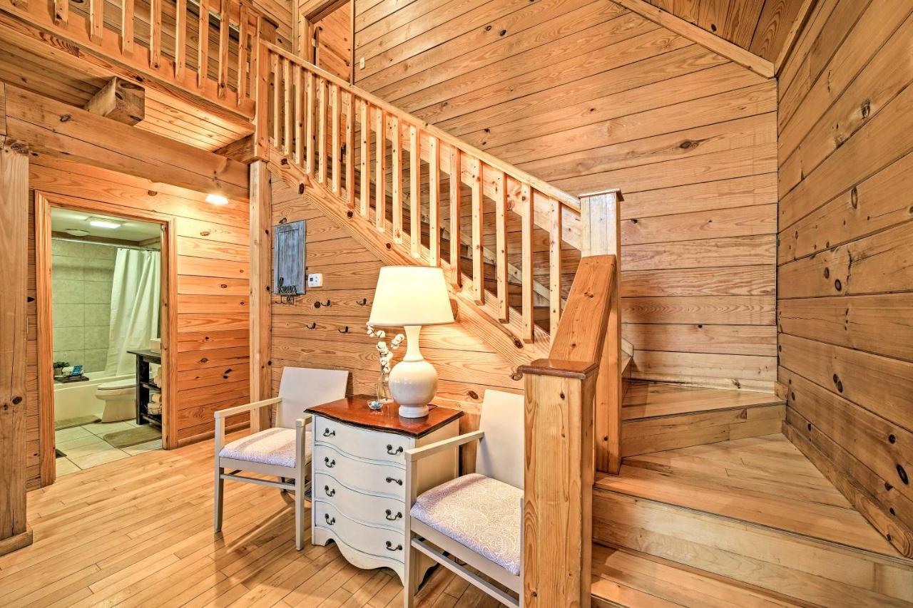 Creekside Bryson City Cabin With Private Hot Tub Villa ภายนอก รูปภาพ