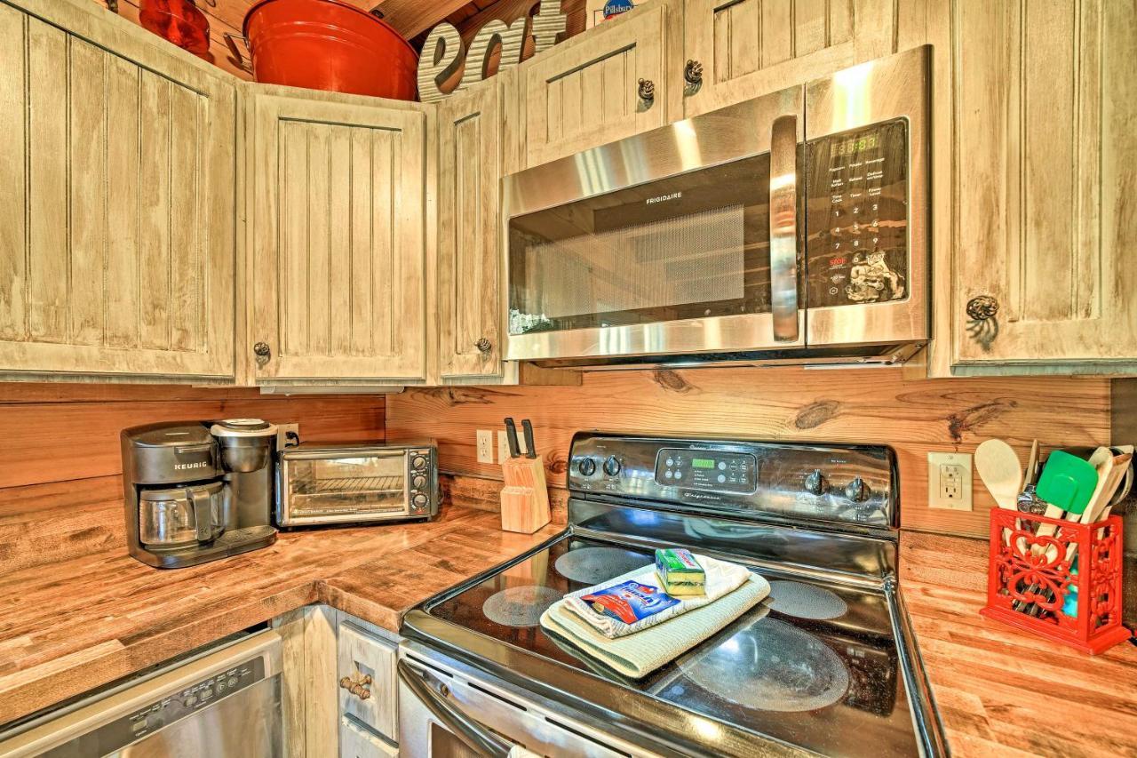 Creekside Bryson City Cabin With Private Hot Tub Villa ภายนอก รูปภาพ